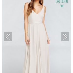 Show Me Your MuMu Jenn Maxi dress